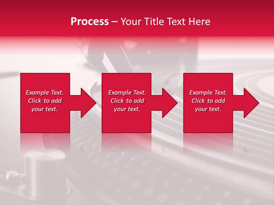Single Technology White PowerPoint Template