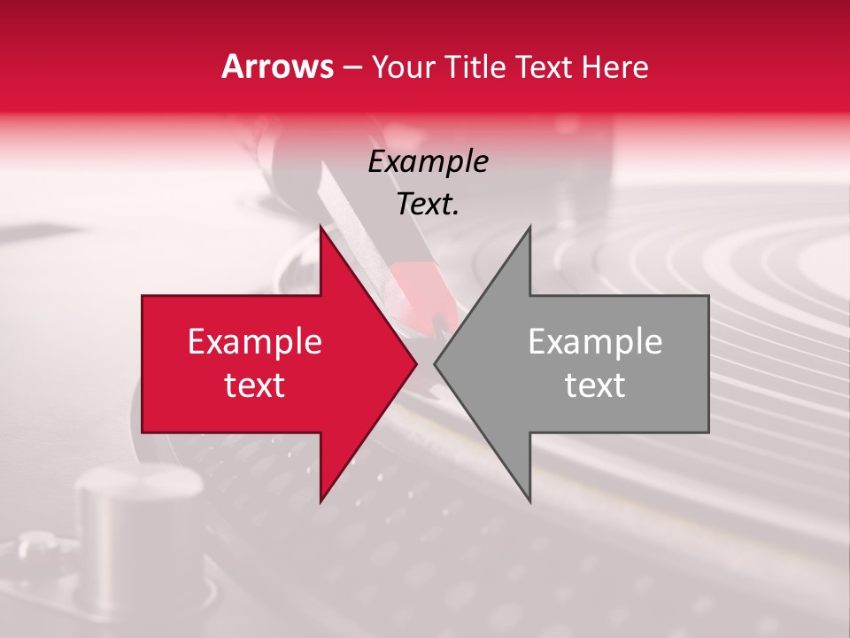 Single Technology White PowerPoint Template