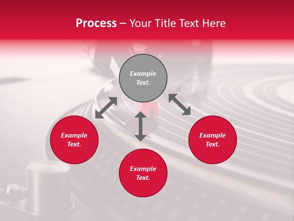 Single Technology White PowerPoint Template