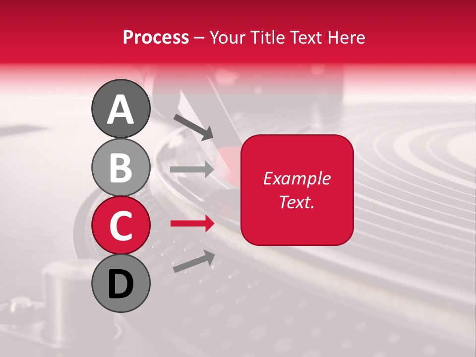 Single Technology White PowerPoint Template