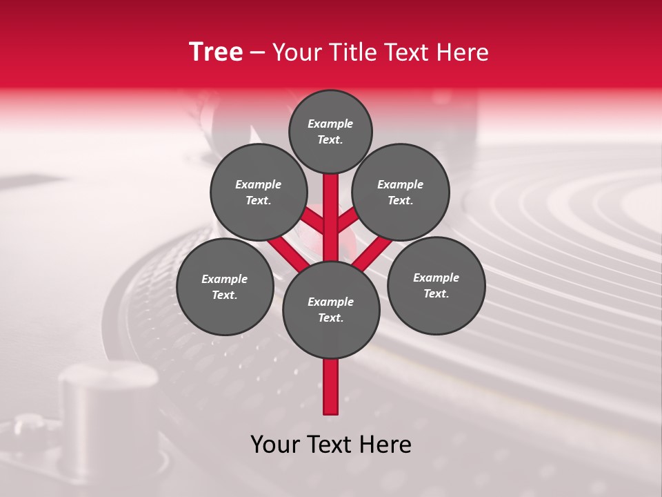 Single Technology White PowerPoint Template