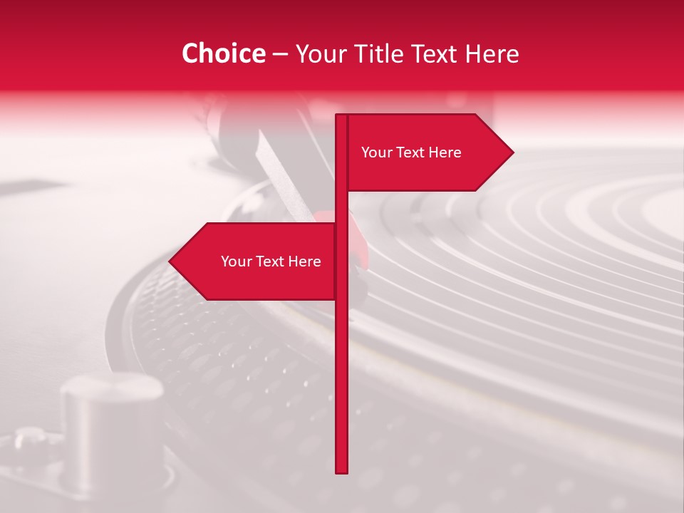 Single Technology White PowerPoint Template