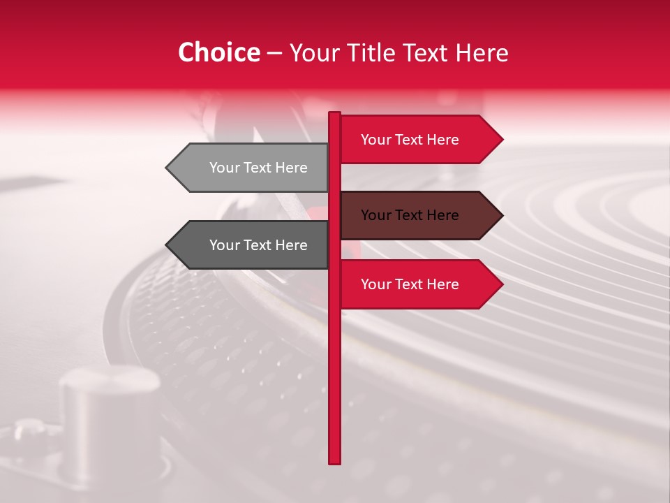 Single Technology White PowerPoint Template