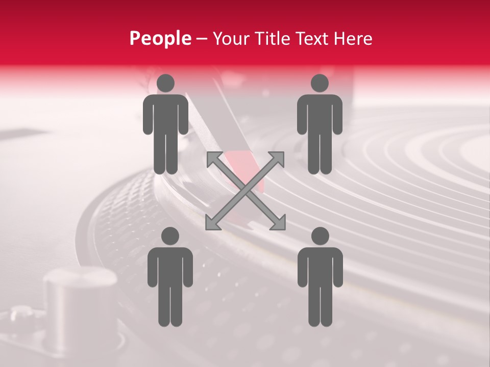 Single Technology White PowerPoint Template