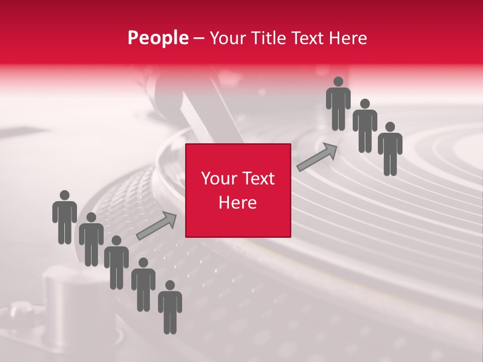 Single Technology White PowerPoint Template