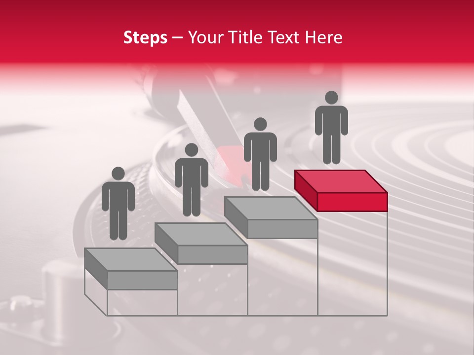 Single Technology White PowerPoint Template