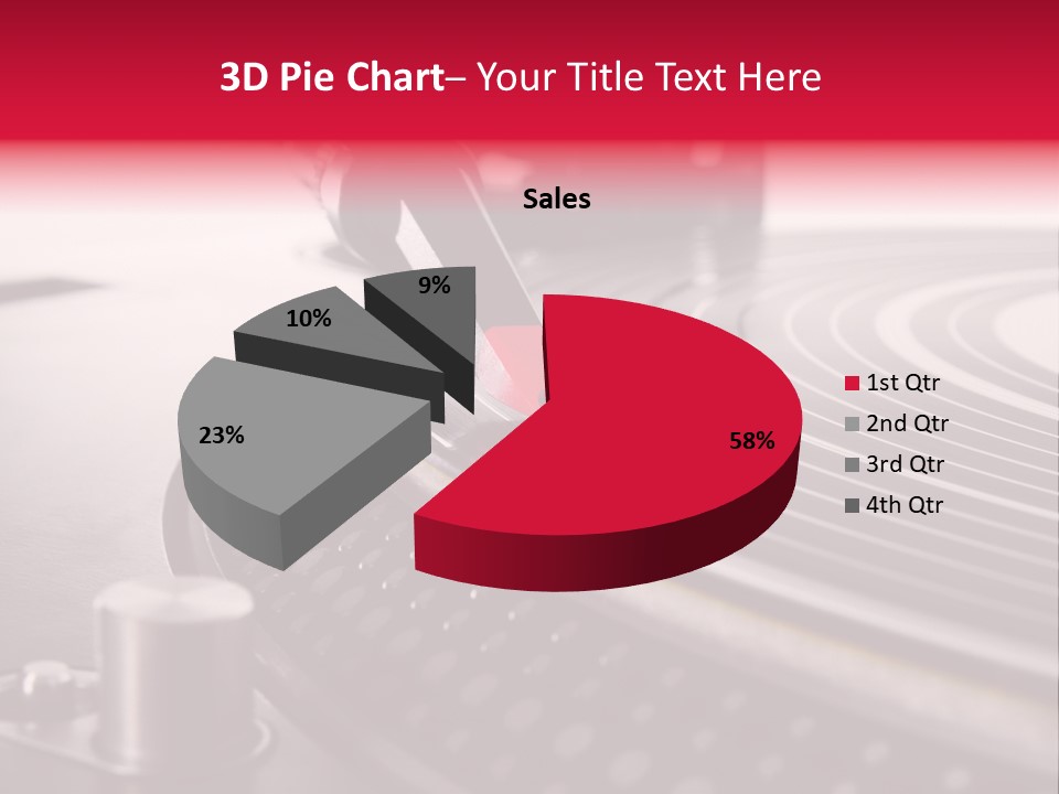 Single Technology White PowerPoint Template