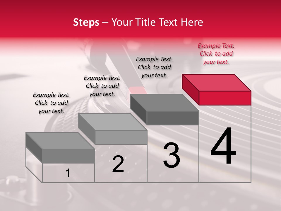 Single Technology White PowerPoint Template