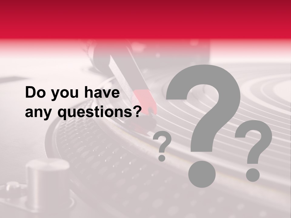 Single Technology White PowerPoint Template