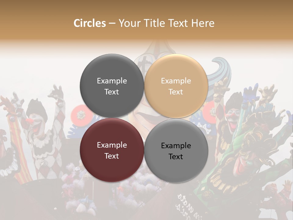 Cars Clown Holiday PowerPoint Template