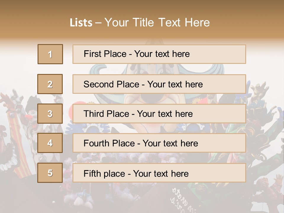 Cars Clown Holiday PowerPoint Template
