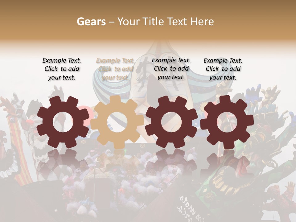 Cars Clown Holiday PowerPoint Template