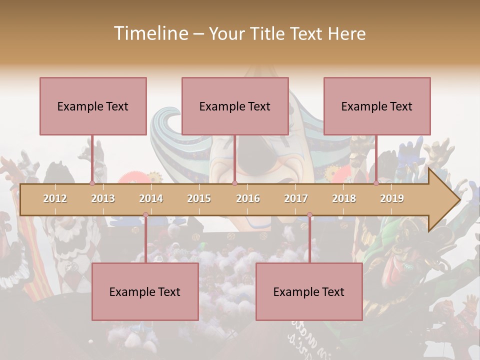 Cars Clown Holiday PowerPoint Template