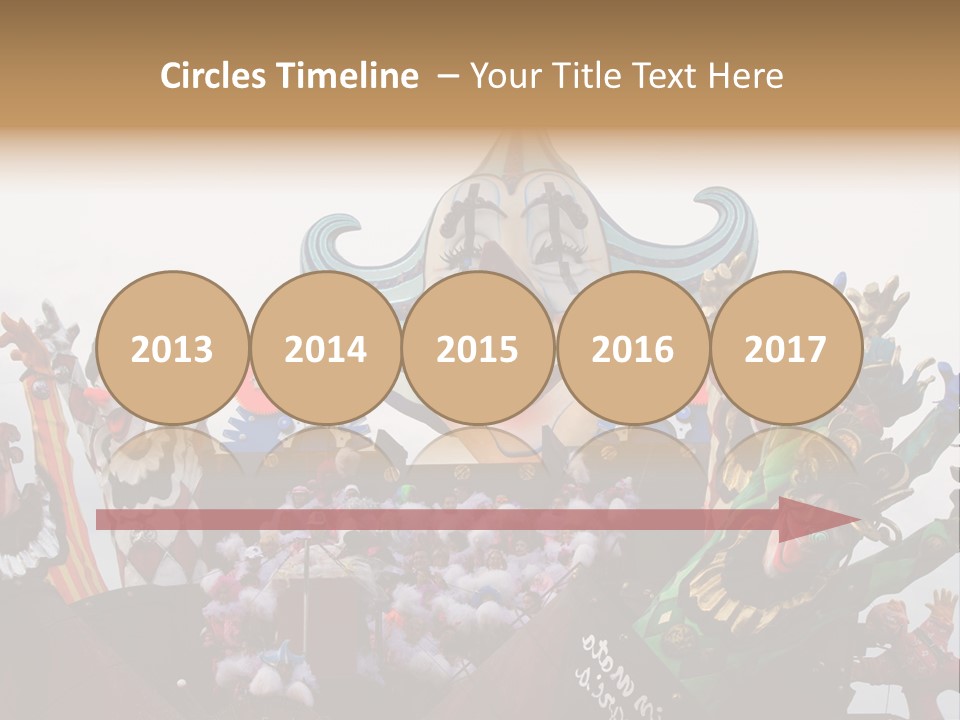 Cars Clown Holiday PowerPoint Template