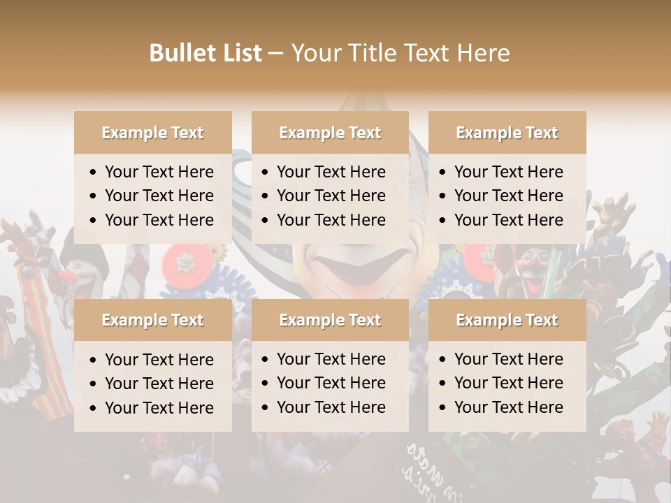 Cars Clown Holiday PowerPoint Template