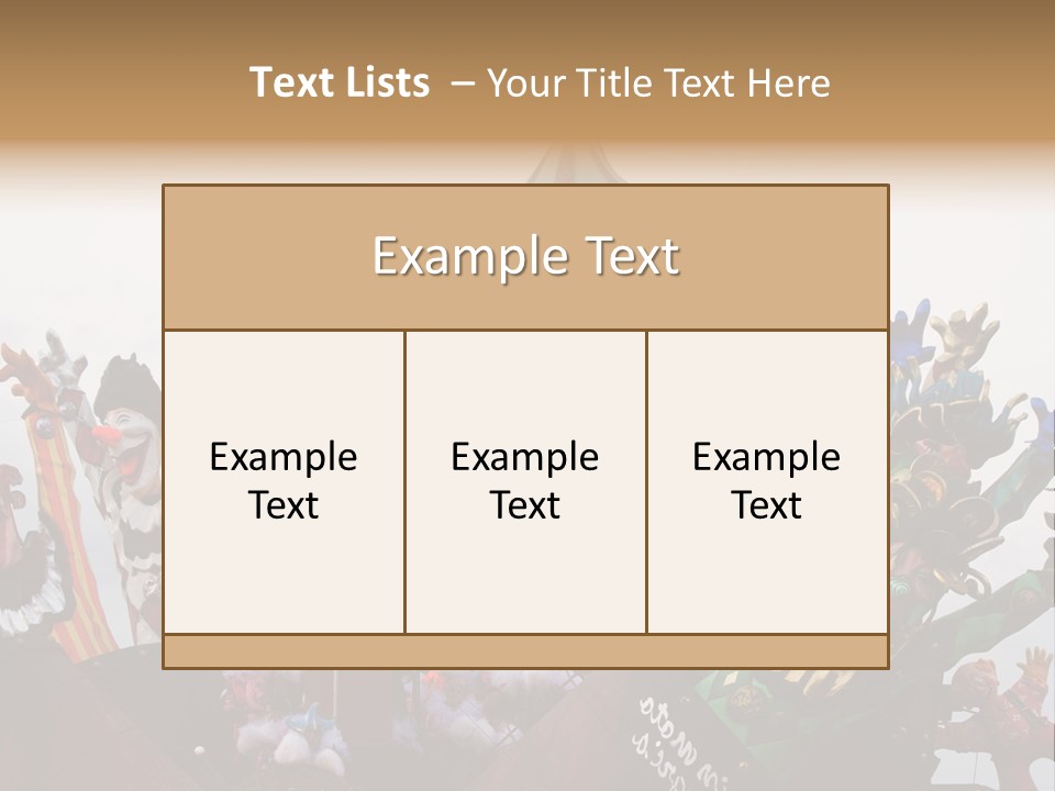 Cars Clown Holiday PowerPoint Template