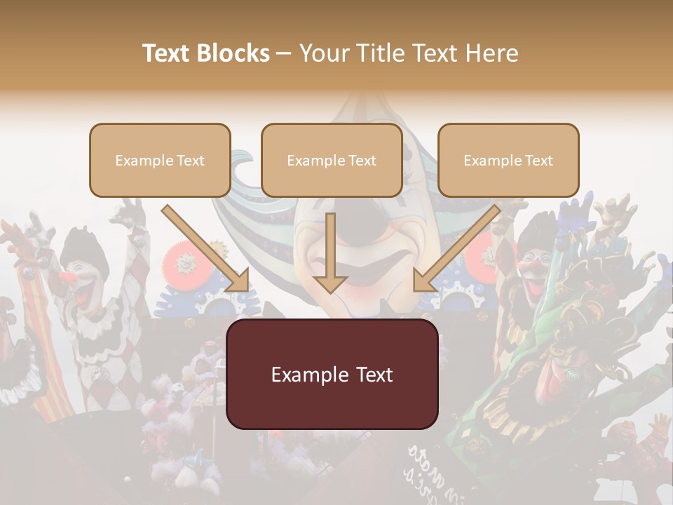 Cars Clown Holiday PowerPoint Template