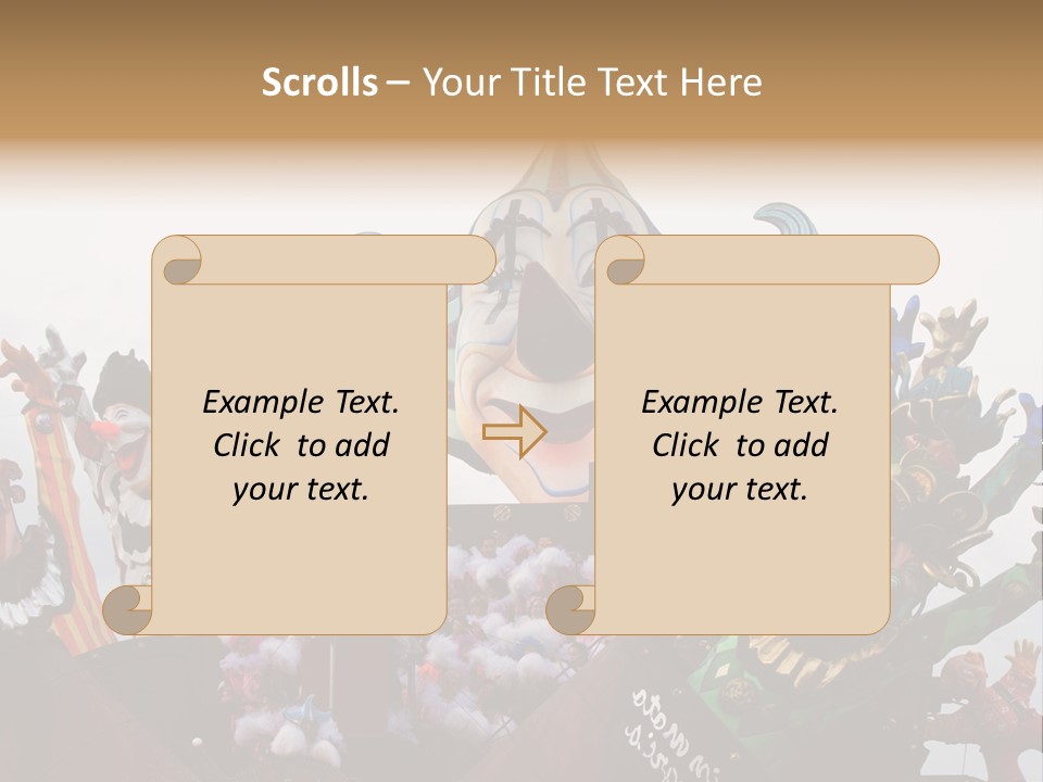 Cars Clown Holiday PowerPoint Template