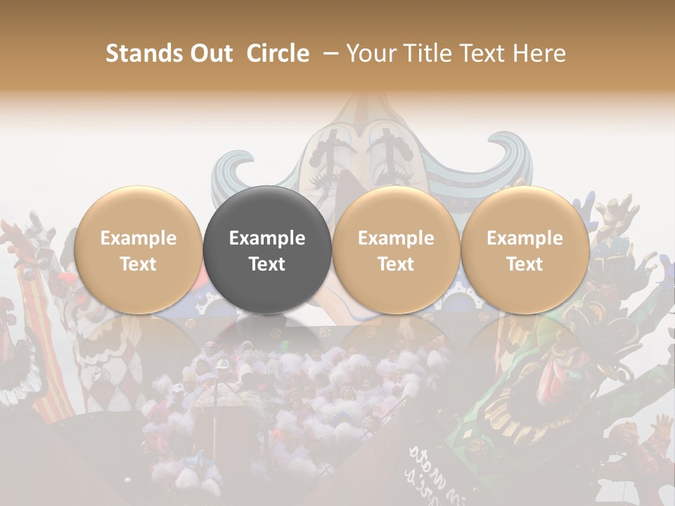 Cars Clown Holiday PowerPoint Template