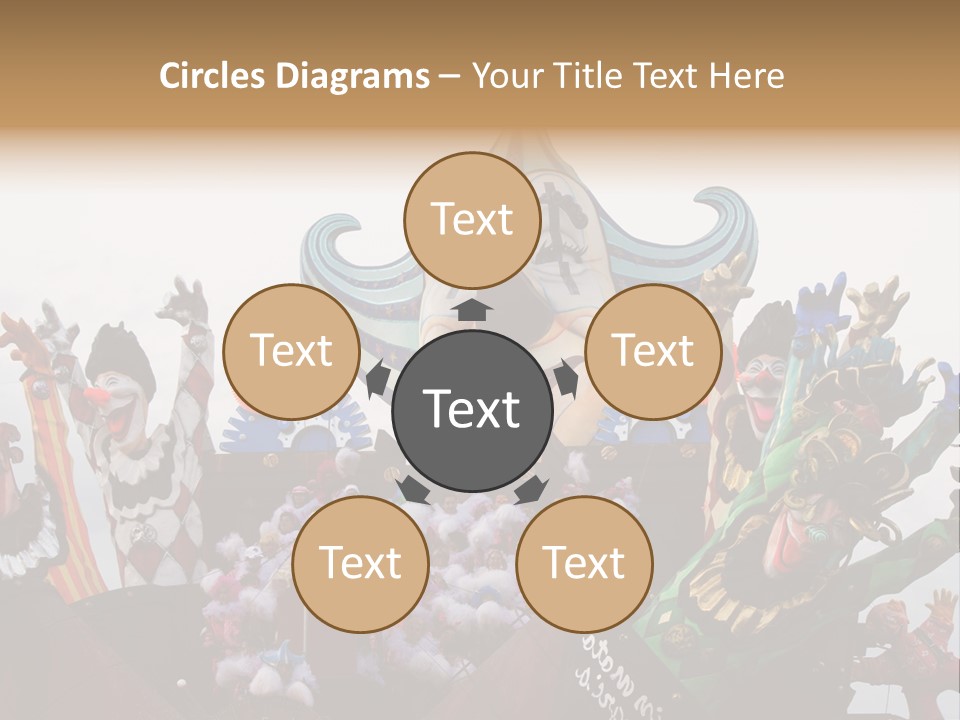 Cars Clown Holiday PowerPoint Template