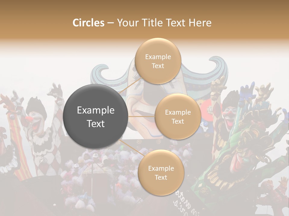 Cars Clown Holiday PowerPoint Template