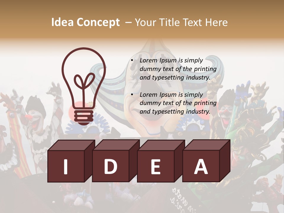 Cars Clown Holiday PowerPoint Template