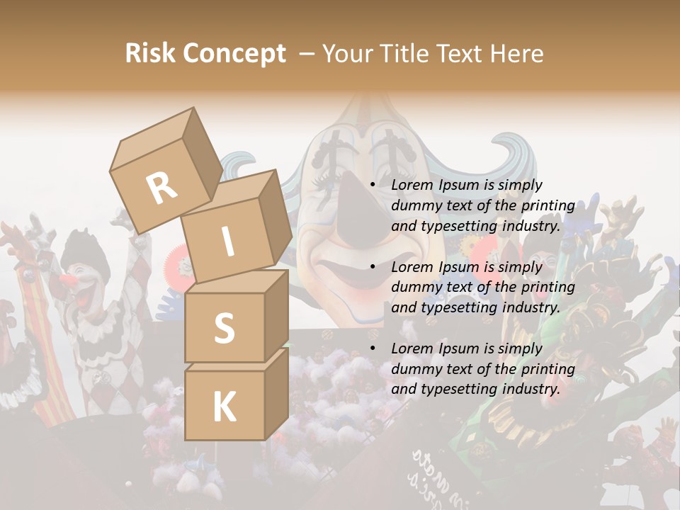 Cars Clown Holiday PowerPoint Template