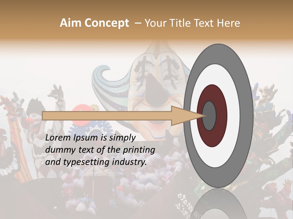 Cars Clown Holiday PowerPoint Template