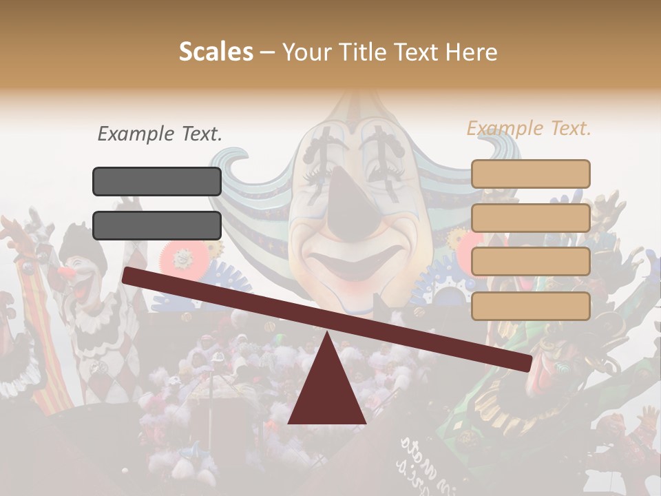 Cars Clown Holiday PowerPoint Template
