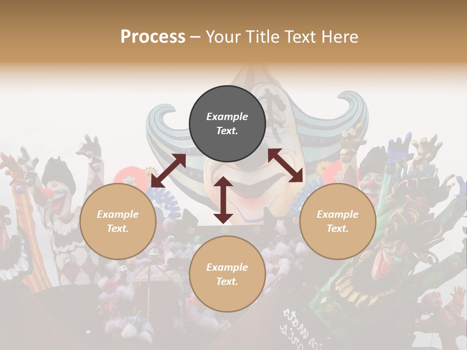 Cars Clown Holiday PowerPoint Template