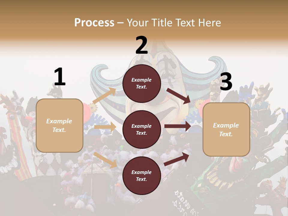 Cars Clown Holiday PowerPoint Template