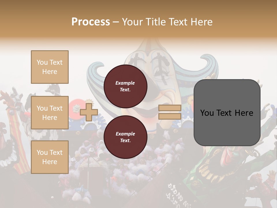 Cars Clown Holiday PowerPoint Template