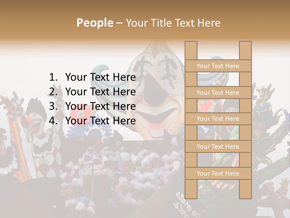 Cars Clown Holiday PowerPoint Template