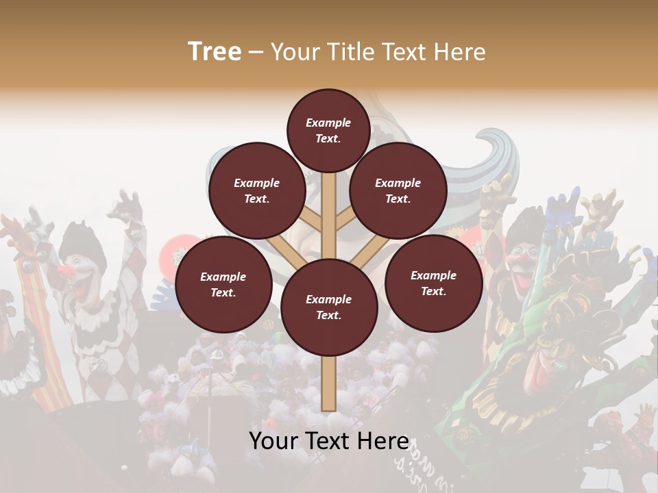 Cars Clown Holiday PowerPoint Template