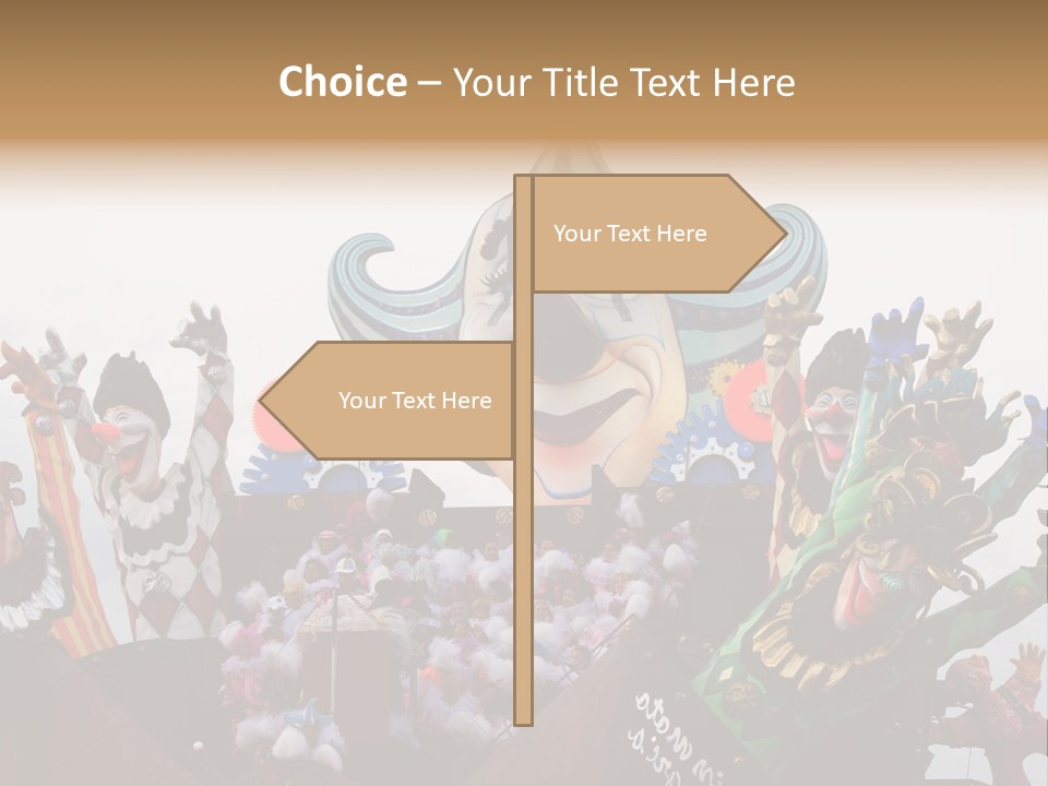 Cars Clown Holiday PowerPoint Template