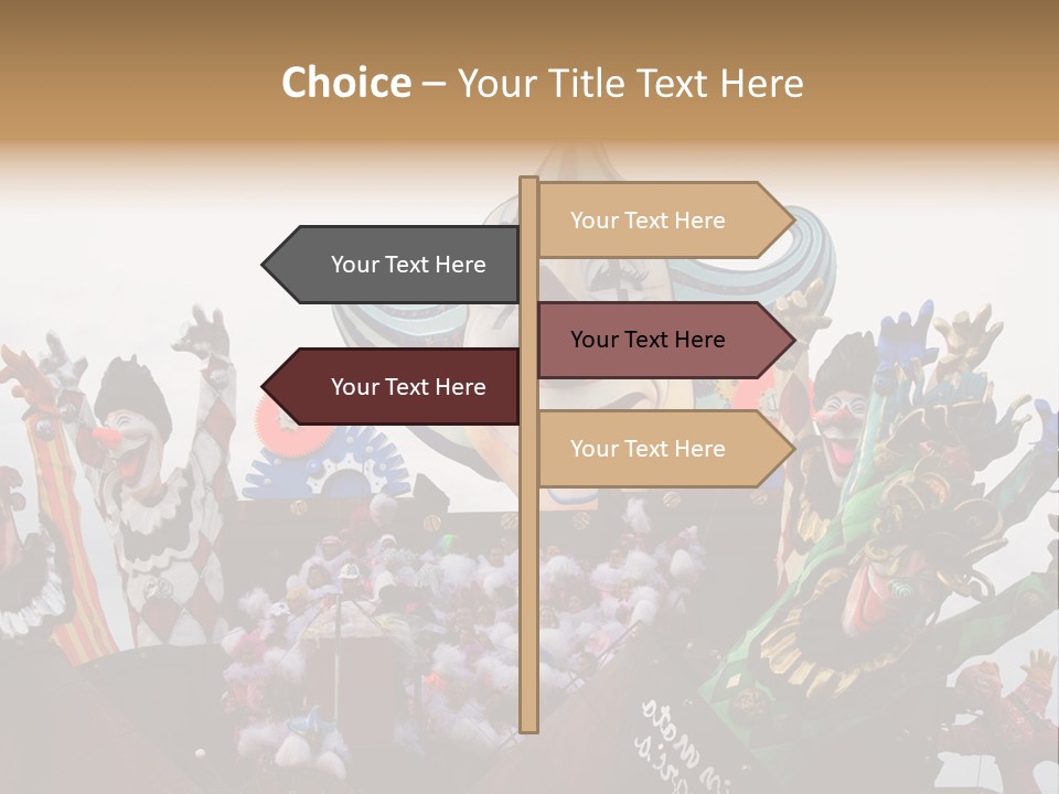 Cars Clown Holiday PowerPoint Template