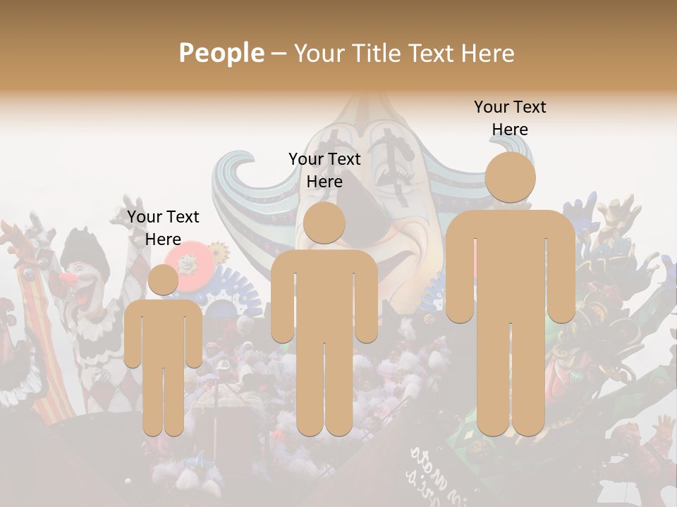 Cars Clown Holiday PowerPoint Template