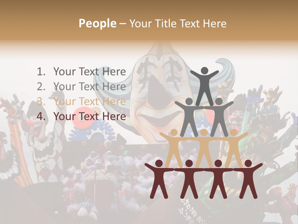 Cars Clown Holiday PowerPoint Template