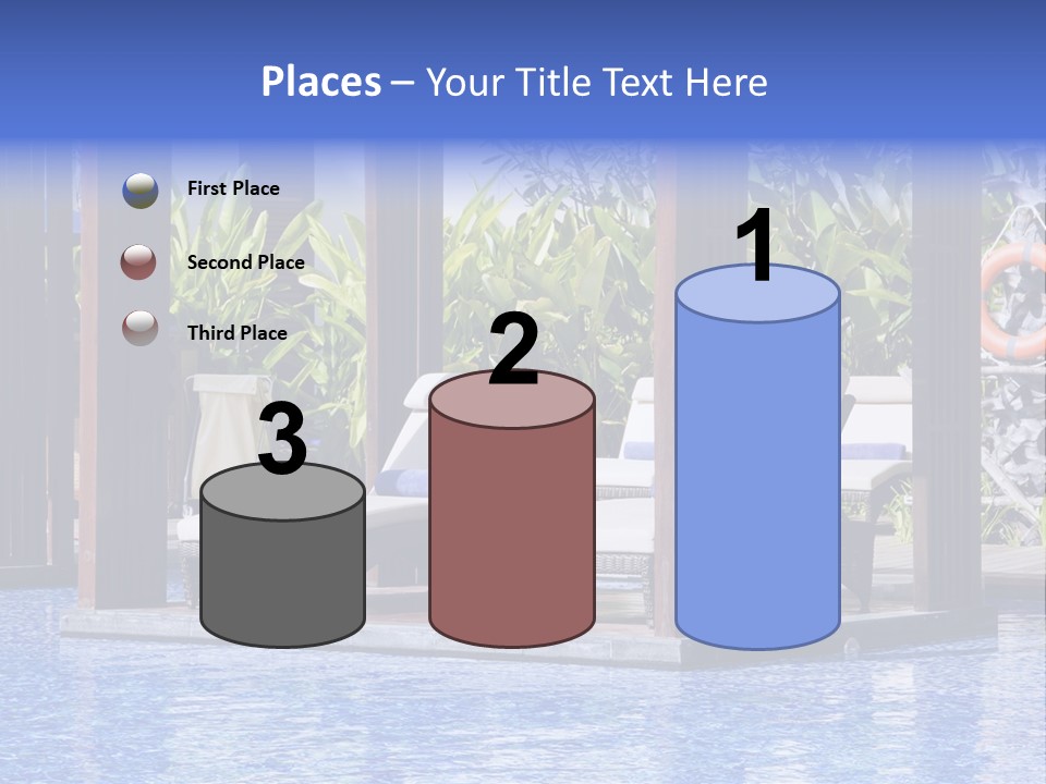 Vacation Paradise Property PowerPoint Template