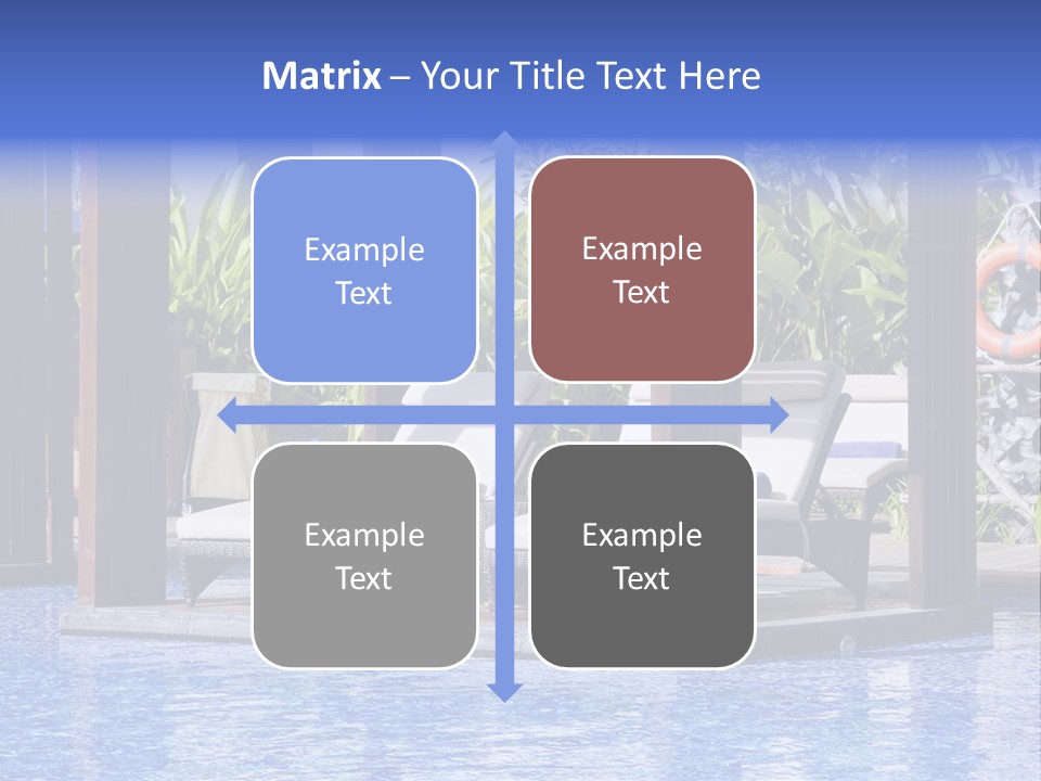 Vacation Paradise Property PowerPoint Template