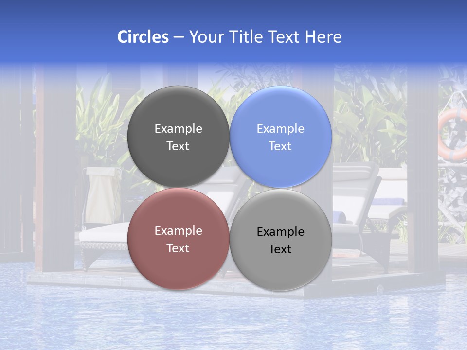 Vacation Paradise Property PowerPoint Template