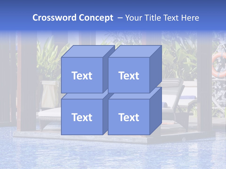 Vacation Paradise Property PowerPoint Template
