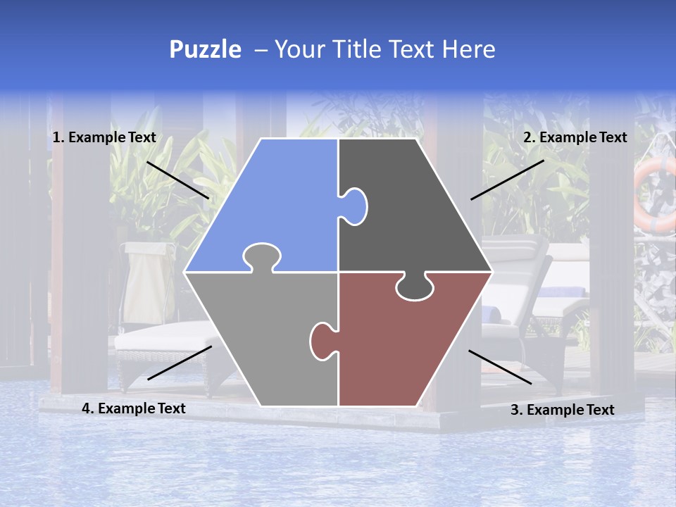 Vacation Paradise Property PowerPoint Template