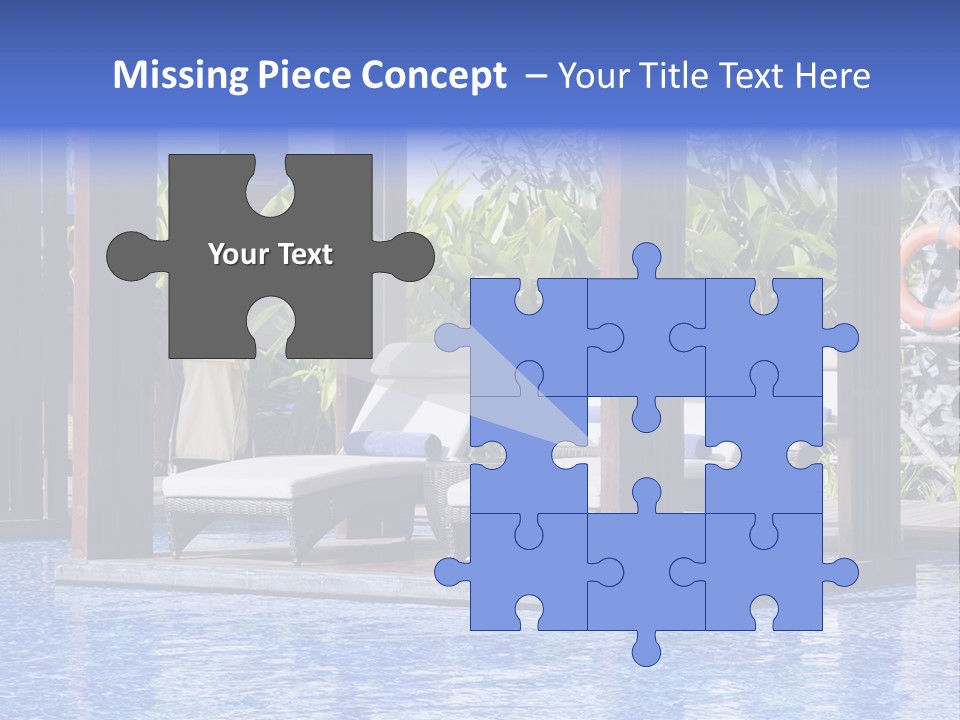 Vacation Paradise Property PowerPoint Template