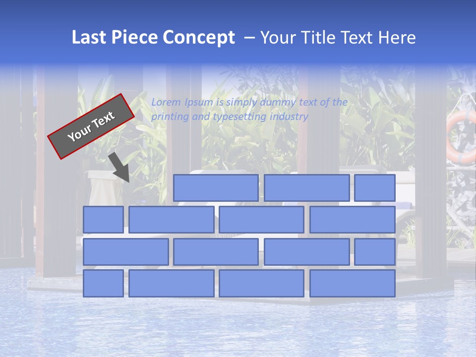 Vacation Paradise Property PowerPoint Template