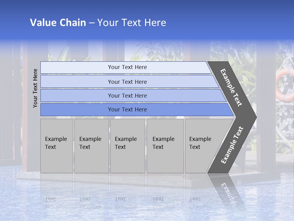 Vacation Paradise Property PowerPoint Template
