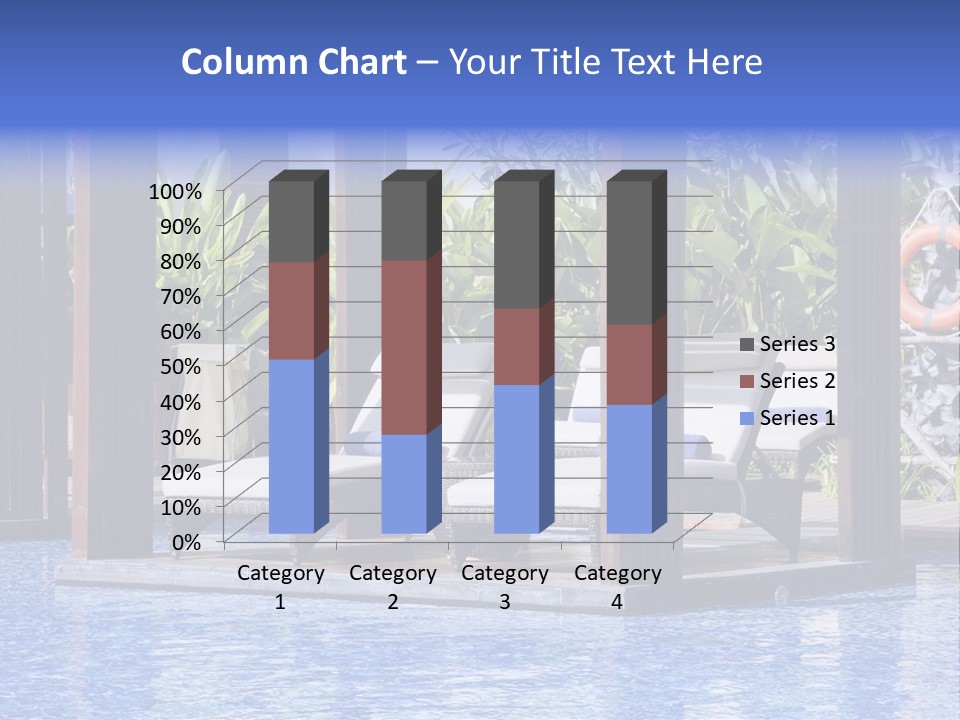 Vacation Paradise Property PowerPoint Template