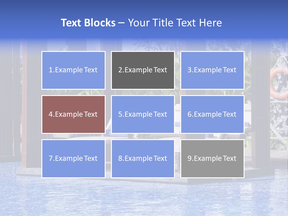 Vacation Paradise Property PowerPoint Template