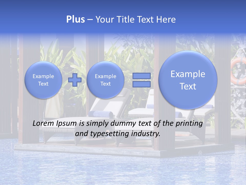 Vacation Paradise Property PowerPoint Template