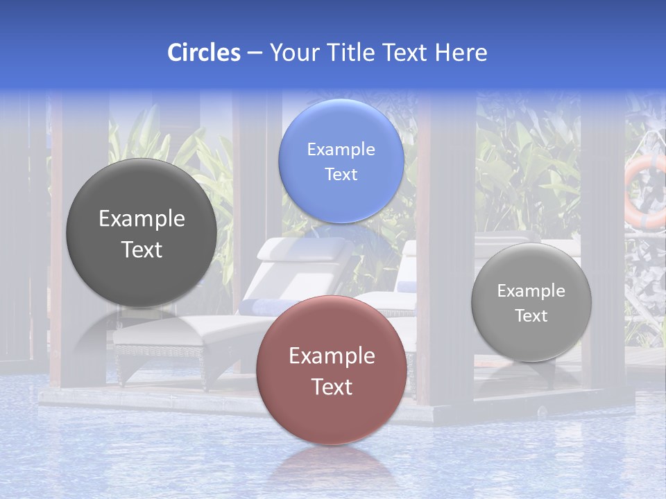 Vacation Paradise Property PowerPoint Template